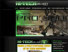 Tablet Screenshot of htarchery.com
